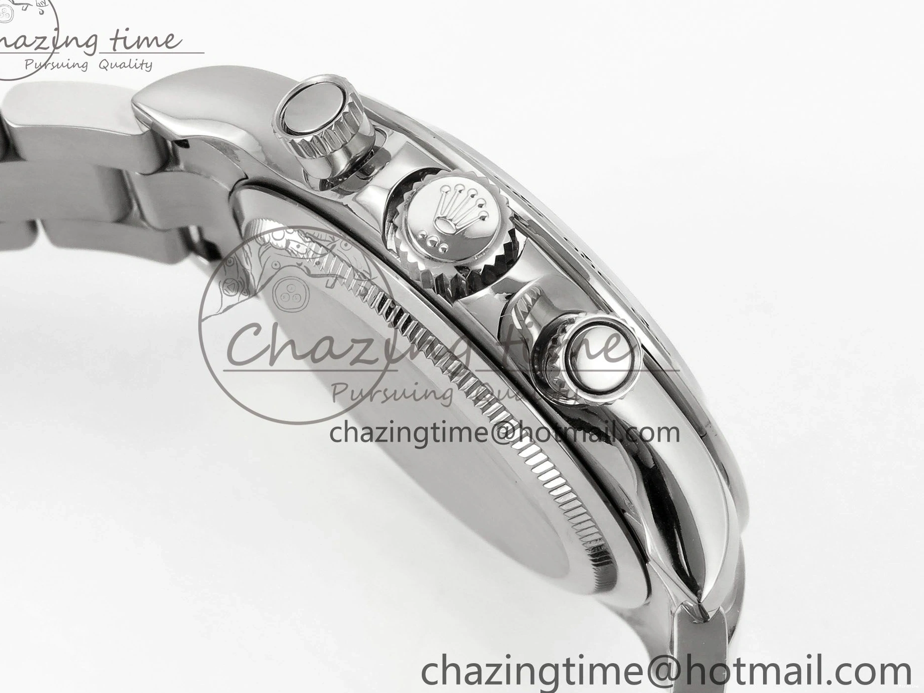 MiroTime 0422 Daytona 126500 QF 1:1 Best Edition 904L Steel Black Dial on SS Braclet SH4131 V ZeroBulk 1296